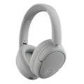 JLab JBuds Lux ANC Wireless Over-Ear Headphones, Cloud White | Wireless Over Ear Headphones with Microphone, Foldable Bluetooth Earphones, Active Noise Cancellation
