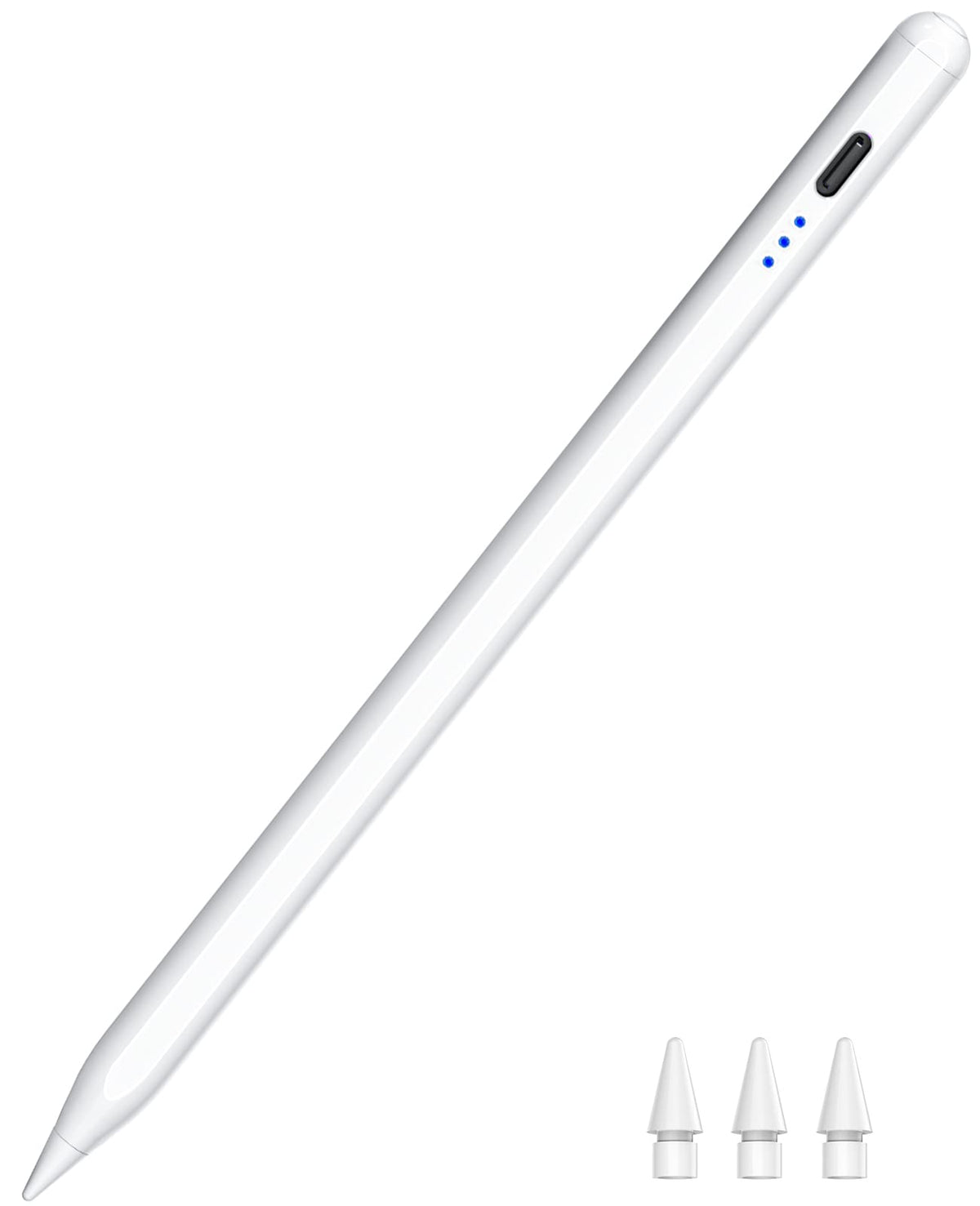 HATOKU Stylus Pen for Apple iPad 2018-2026 Magnetic for Note-Taking Drawing | 15Min Fast Charge iPad Pencil with High Precision, Tilt Sensitivity, Palm Rejection on iPad 6-11/Air/Pro/Mini, No Pairing
