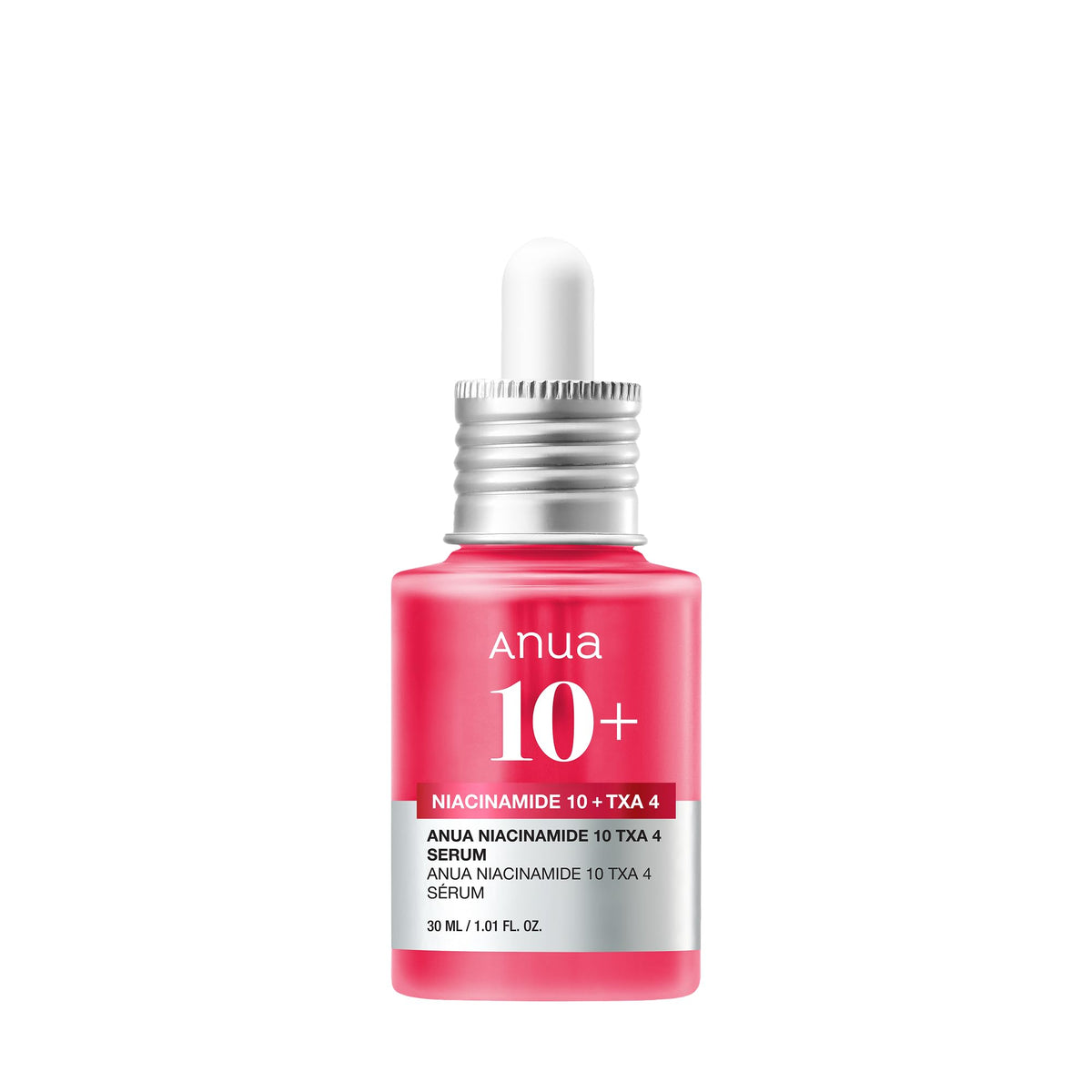 Anua Niacinamide 10 + TXA 4 Serum, Korean Skincare, 1.01 fl.oz | Dark Spot Care, Hyaluronic Acid, Tranexamic Acid, Lightweight & Hydrating All-in-One Daily Facial Serum for Glass Skin