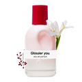 Glossier You Eau de Parfum, Unisex Skin-Scent Enhancer, 50 ml | Warm, Musky & Spicy, Pink Pepper, Iris & Ambrox Base Notes, Smells Different on Everyone, Layer & Mix to Match Your Mood