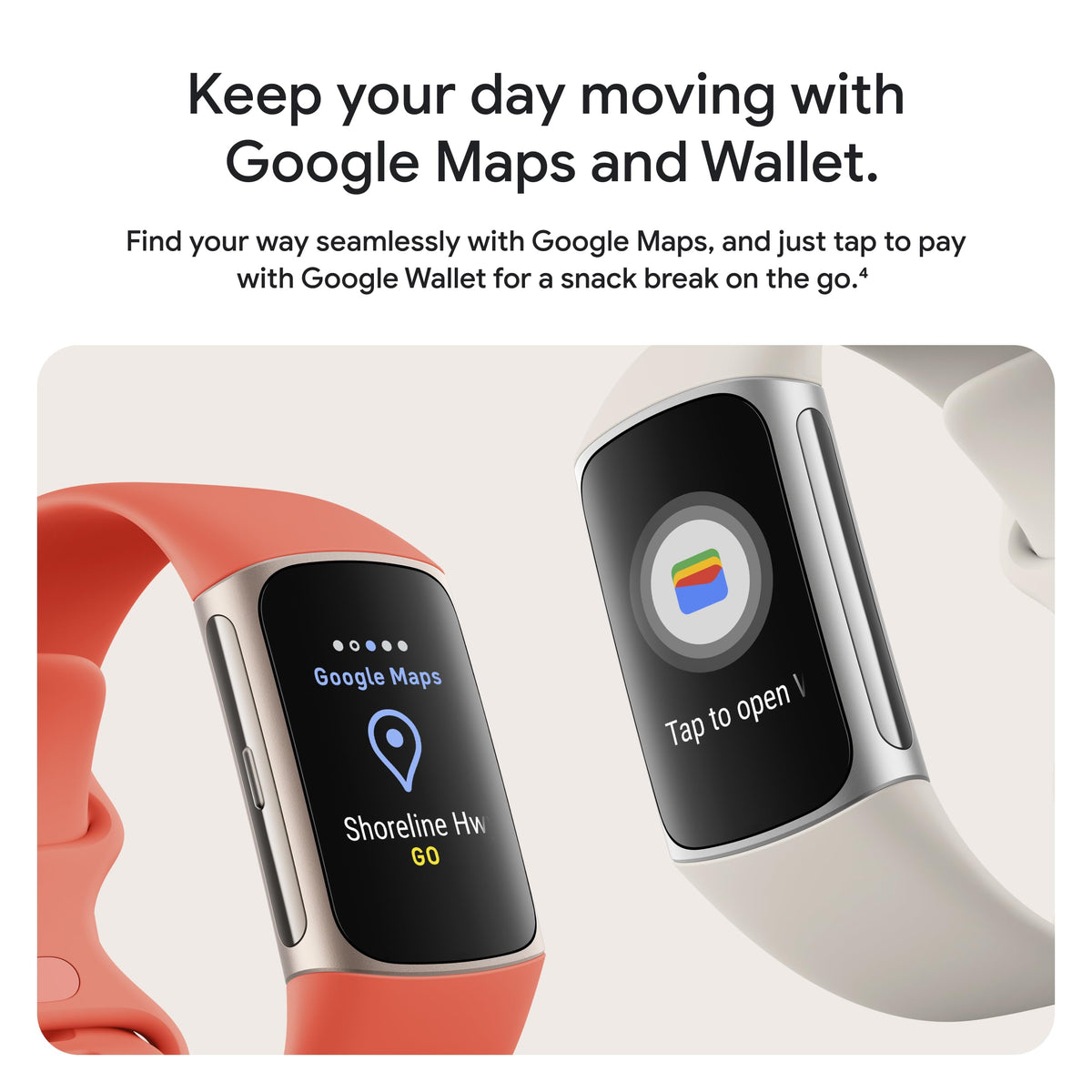 Google Fitbit Charge 6 - Fitness Tracker - Obsidian/Black | Google apps, heart rate on exercise equipment, 3-month Google Health Premium membership included, small and large bands