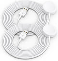 Amasuki 2Pack Upgraded for Apple Watch Charger USB Magnetic Wireless Fast iWatch Charger Portable Compatible with iWatch Ultra/Series 11/10/9/8/7/6/SE/SE2/5/4/3/2/1-[3.3FT]
