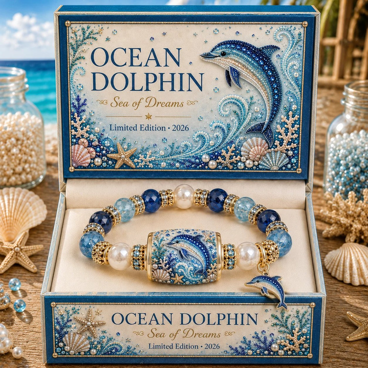 🌊 Ocean Guardian Bracelet Collection | 7 Marine Creature Designs. Gemstone-Style Beads & Matching Sea Charms 🐚✨