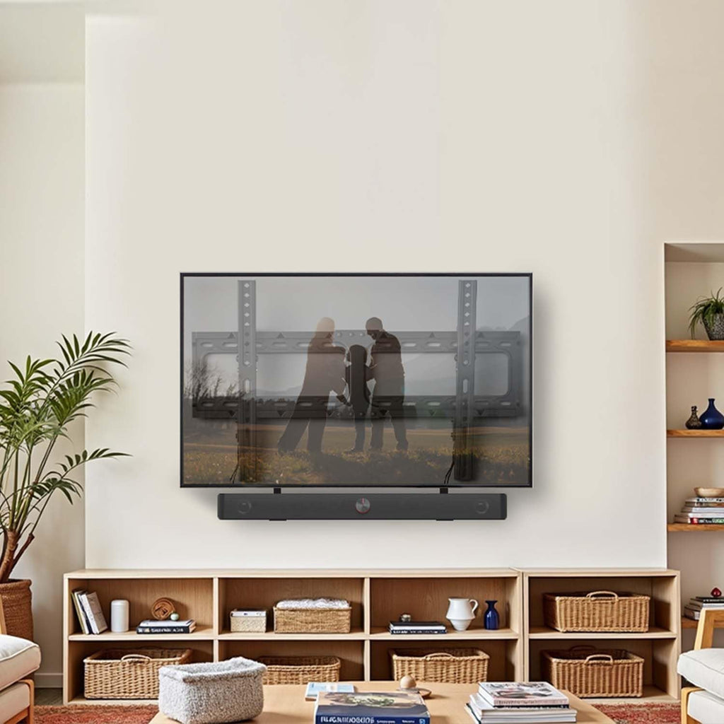 IWORKBOARD 55 65 75 85 inch Tilting TV Wall Mount for 32-90 '' TVs, Low Profile TV Mount Bracket, Safe Lock & Quick Release,Max VESA 600x400mm, 24 inch Studs,132 lbs, Fit Most 55+ 75+ 85+ 86 TVs