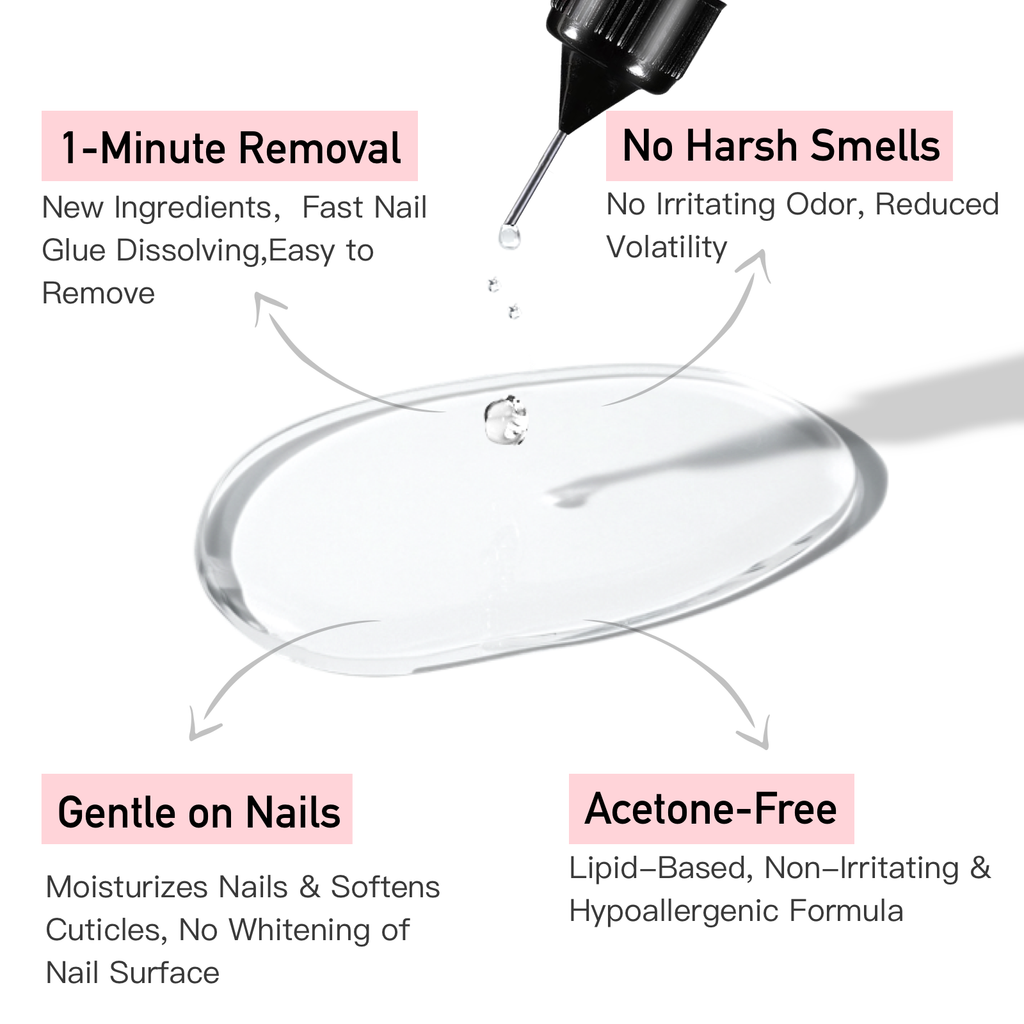 Pinpoint Remover For Nail Glue Remover Press On Nails