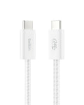Belkin USB C to USB C 240W Braided Cable 3.3ft Fast iPhone Charger Cord | iPhone 17, Samsung Galaxy S26, Pixel 10, Airpods, iPad, Nintendo Switch 2, MacBook, Steam Deck, Travel, Chromebook, Braided