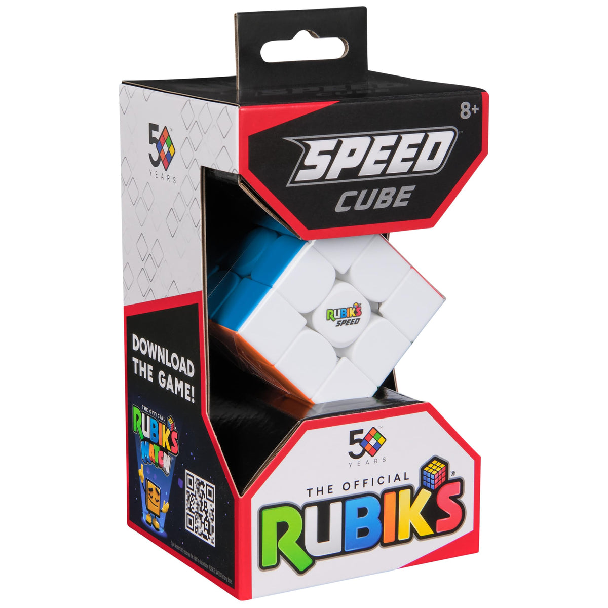 Rubik's Cube 3x3 Magnetic Speed Puzzle Cube & Brain Teaser Fidget Toy | Magnetic For Speed & Stability, A Competitive STEM Toy That Improves Hand-Eye Coordination & Algorithmic Thinking, Ages 8+