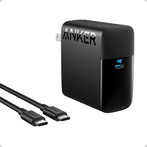Anker Laptop Charger, Compact Foldable 100W USB C Charger with 5FT Cable | High-Speed for MacBook Pro/Air, Samsung Galaxy, iPhone 18 Pro/17/16, iPad Pro, and More