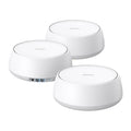 Deco 7 Dual-Band BE5000 WiFi 7 Mesh Wi-Fi System 4-Stream 5 Gbps, 240 Mhz | Up to 6,600 Sq.Ft | 2X 2.5G Ports Wired Backhaul | VPN,MLO, AI-Roaming, HomeShield, Deco BE25 3-Pack