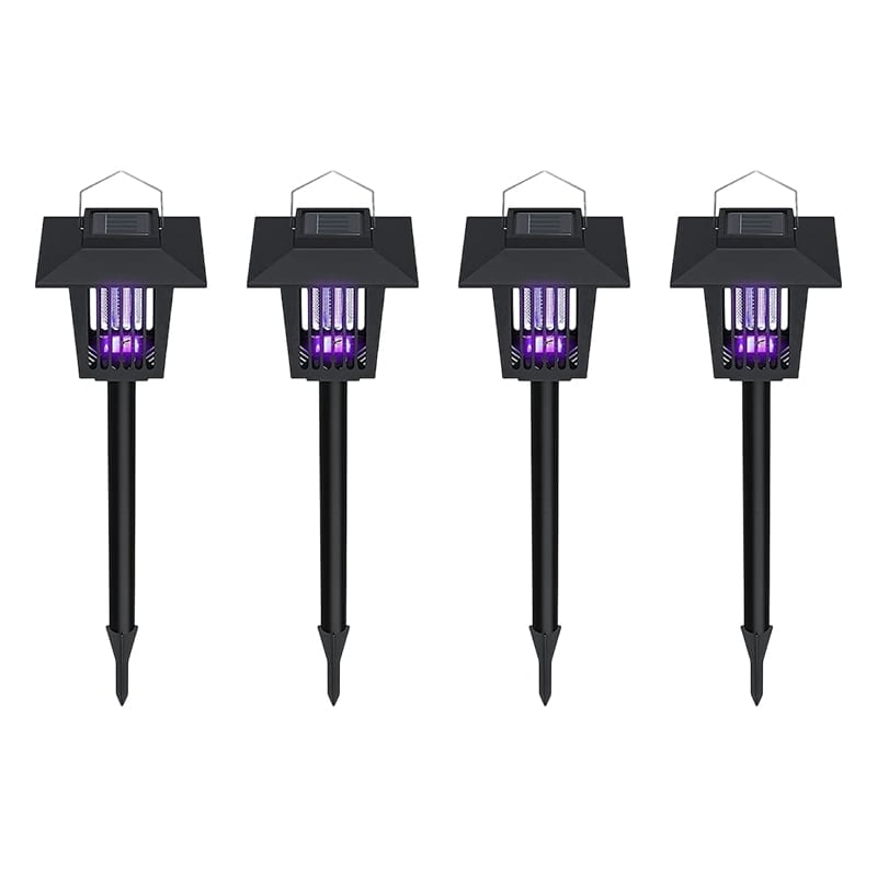 Advanced Solar-Powered UV Mosquito Zapper & Decorative Garden Stake Light
