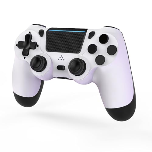 MOVONE Wireless Controller Dual Vibration Game Joystick Controller for Ps4 Controller/Slim/Pro,Compatible with PS4 Console (black)