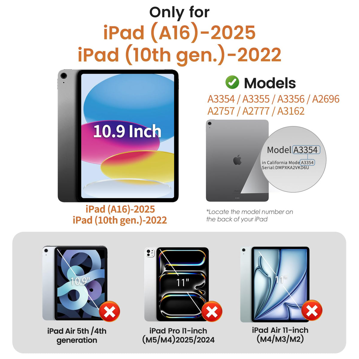 PandaShield 2 Pack for iPad 11th Gen A16/10th Gen 11/10.9" Screen Protector | 9H+ Tempered Glass,Easy-Install Tray,12FT Shatterproof,Apple Pencil Compatible,HD Clarity,Scratch Resistant,Bubble-Free