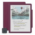 Amazon Kindle Scribe Essentials Bundle - Amazon Kindle Scribe Colorsoft (64GB) - Fig, Premium Pen, Premium Leather Executive Folio Cover-Fig,Power Adapter