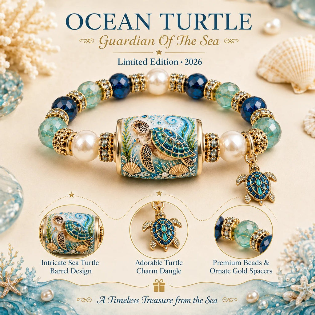 🌊 Ocean Guardian Bracelet Collection | 7 Marine Creature Designs. Gemstone-Style Beads & Matching Sea Charms 🐚✨
