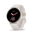 Garmin vívoactive® 5, Health & Fitness GPS Smartwatch, 42mm, Ivory | 24/7 Health Monitoring, Built-In Sports Apps, Sleep Coach, Body Battery™ Energy Monitoring, Workout Benefit & Recovery Time