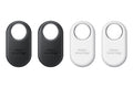 Samsung SmartTag2 (2023) Bluetooth + UWB, IP67 Water and Dust Resistant, Findable via App, 1.5 Year Battery Life (4-Pack) - Black/White (Global Edition, No US Warranty)