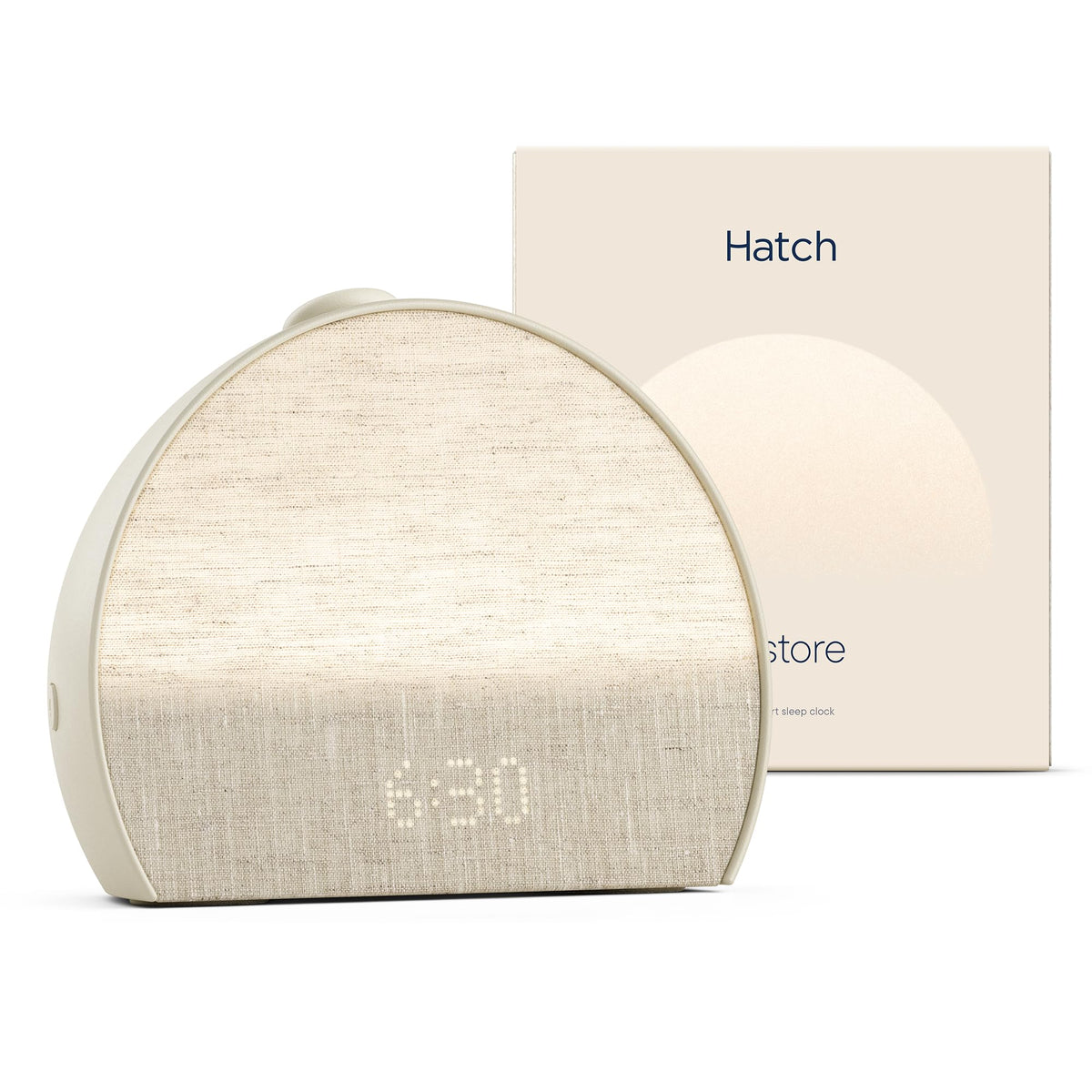 Hatch Restore 3 | Science-Backed Sleep Audio, Circadian Lighting (Putty) | White noise machine & sunrise alarm light, 80+ sleep sounds, screen-free bedtime routine with meditations via Hatch Sleep App