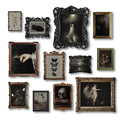 Dark Academia Wall Art Unframed, 12pcs Gothic Prints for Wall Decor | Victorian Gothic Art, Halloween Pictures Wall Decor, Moody Posters