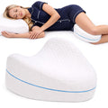 Contour Legacy Leg & Knee Foam Support Pillow for Side Sleepers Soothing Relief for Back, Hips, Knees, Joints, Nerves & Muscles