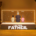 I Am Their Father - Personalized LED Night Light
