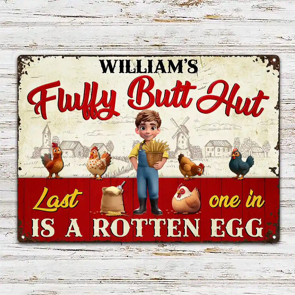 Rise & Shine Mother Cluckers - Personalized Sign