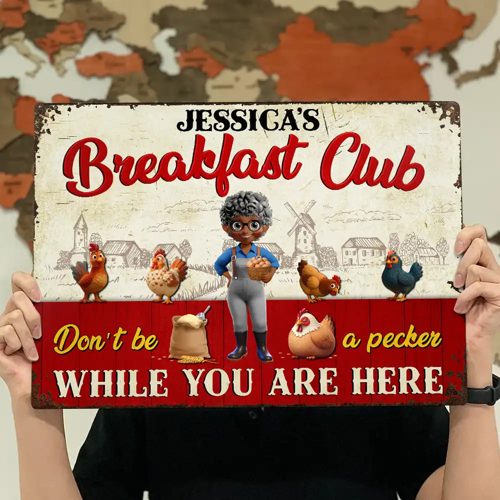 Rise & Shine Mother Cluckers - Personalized Sign