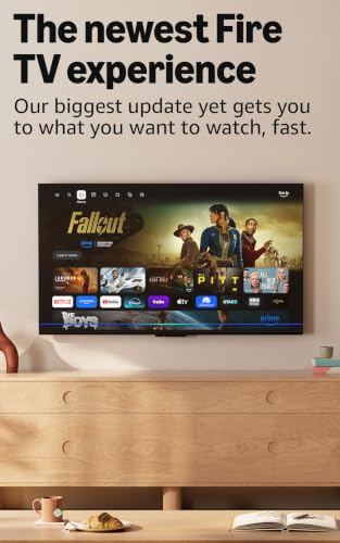 Amazon Fire TV Cube, with AI-powered Fire TV Search, Hands-free streaming device, find shows faster with Alexa+, Wi-Fi 6E, 4K Ultra HD
