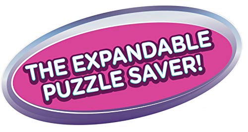 Buffalo Games - Roll-Up Puzzle Mat - Felt Saver Mat, Fits Up to 1500pc | Bigger In-Progress Puzzles, Solid Expandable Core, 3 Velcro Straps, Thick Felt Surface, Puzzle Storage, For Adults