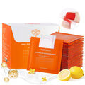 modelones Acetone Nail Polish Remover Pads 50 PCS Lemon