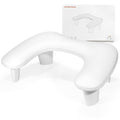 LIONVISON Arm Rest for Nails Tech U Shaped - Comfortable Manicure Nail Hand Rest Pillow Cushion, Nail Armrest Stand for Acrylic Nail Art Tech, Quick Installation, White