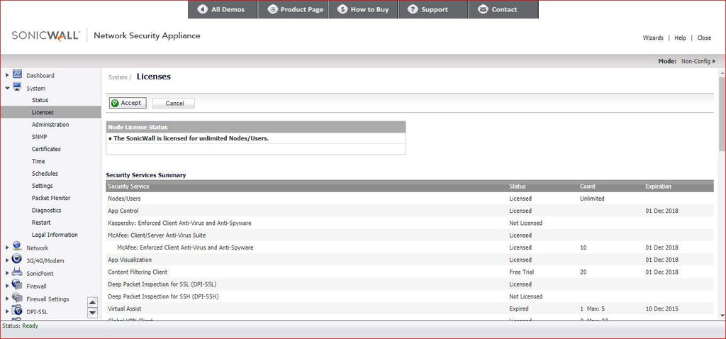 |01-SSC-0567| Comprehensive Gateway Security Suite for TZ400 Series (1 Year)