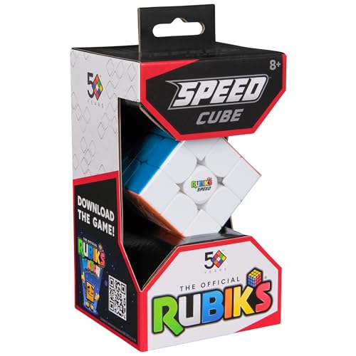 Rubik's Cube 3x3 Magnetic Speed Puzzle Cube & Brain Teaser Fidget Toy | Magnetic For Speed & Stability, A Competitive STEM Toy That Improves Hand-Eye Coordination & Algorithmic Thinking, Ages 8+