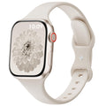 Thin Sport Silicone Slim Band Compatible with Apple Watch Bands Women Men | Soft Narrow Strap Wristband for iWatch 38mm 40mm 41mm 42mm 44mm 45mm 46mm 49mm Series 11/10/9/8/7/SE/6/5/4 Ultra 3 2 1