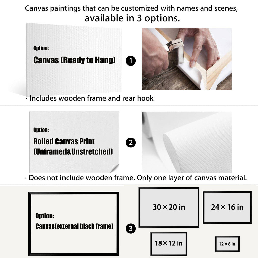 Best Golf Dad By Par Personalized Canvas / Poster - Custom Father’s Day Gift for Golfers