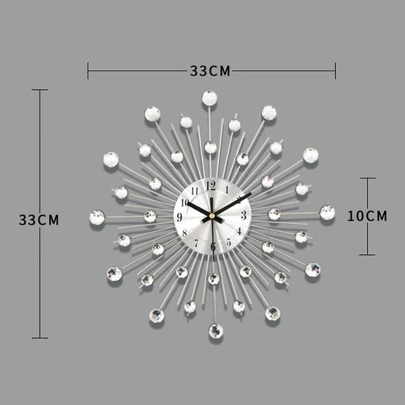 Creative Wall Clock for Living Room Decoration