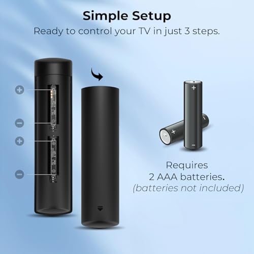 Replacement Remote for Fire Smart TV, with Voice Control | for Insignia/Toshiba/TCL/Hisense Fire Smart TV, Simple Setup, 1-Year Warranty - Not for Roku OS