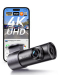 70mai M310 Plus 4K Dash Cam Front with Night Vision, 140° Wide Angle Dash Camera for Cars, WiFi Dashcam with App, Parking Mode, G-Sensor, Loop Recording, Voice Control, Easy Install Car Camera