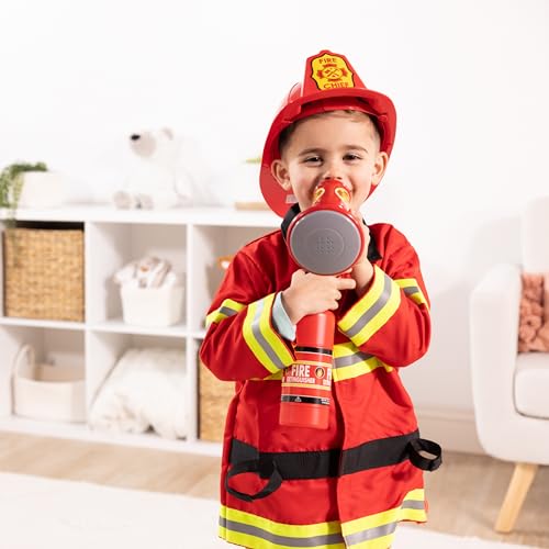 Melissa & Doug Fire Chief Role Play Costume Dress-Up Set
