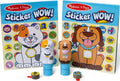 Melissa & Doug Sticker Wow!® Pets Value Pack, 2-Pack Dog & Cat Stamper Toy | 900 Stickers, Dog & Cat Stampers, 2 Activity Pads, Mess-Free Travel Toys, Arts & Crafts, Preschool Toys for Kids, Ages 3+