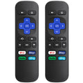 (2 Pack) Replacement Remote for Roku Box Express Player Premiere Control | for Roku 1 2 3 4,NOT for TV or Stick, No Setup Required, Infrared Remote, with User Manual, 4 Shortcuts, ABS Material