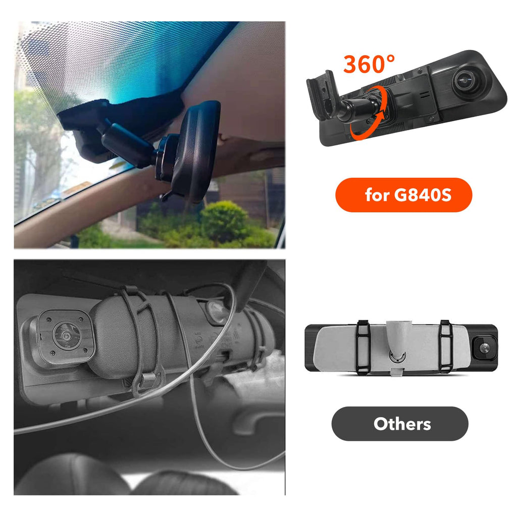 WOLFBOX OEM Bracket for USB C G900 Tripro/G900PRO/G850PRO/G840S/G840H/G850/G900 Core Mirror Dash cam