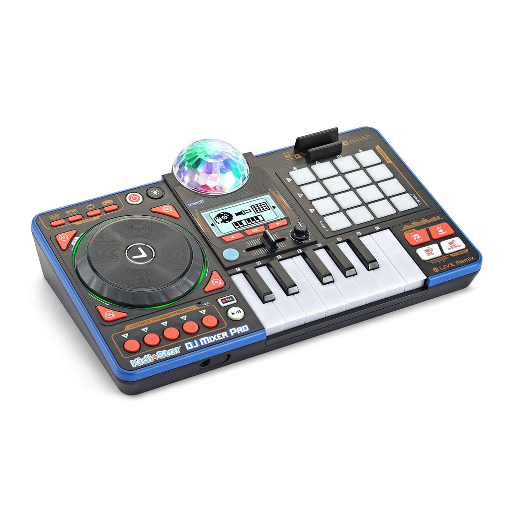 VTech Kidi Star DJ Mixer Pro, Black