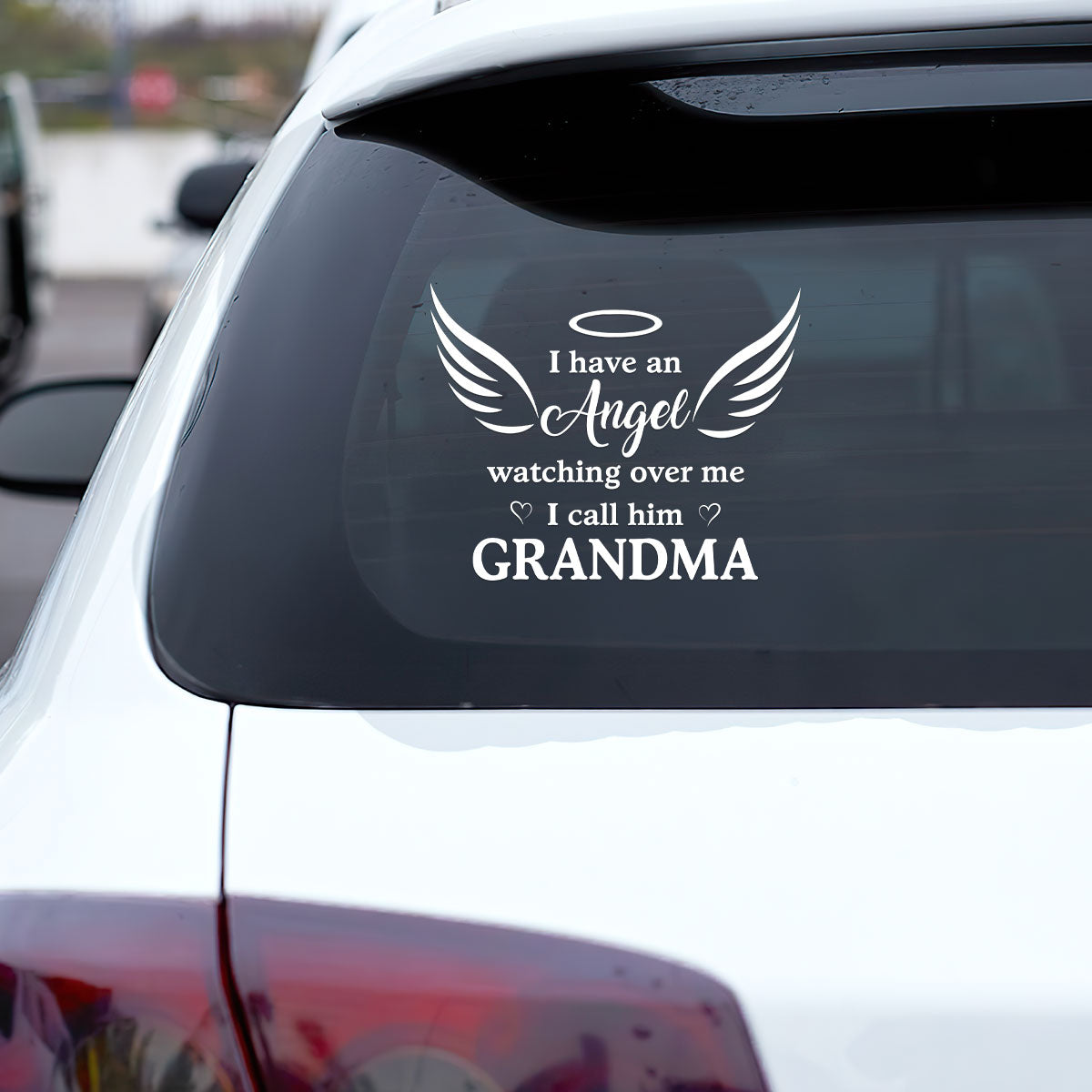 My Guardian Angel - Personalized Sticker