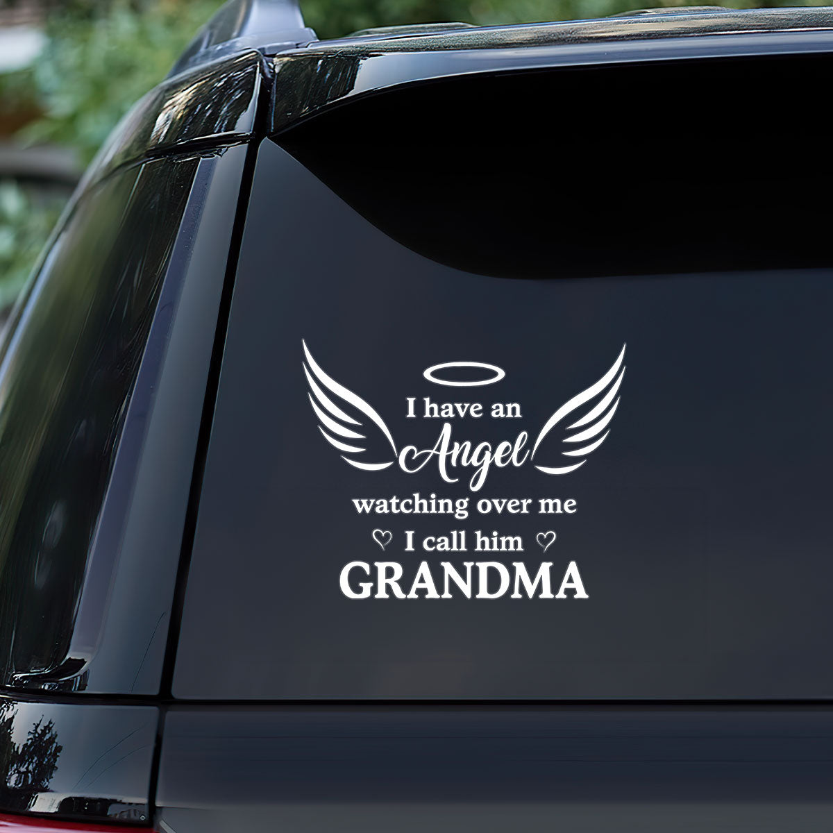 My Guardian Angel - Personalized Sticker